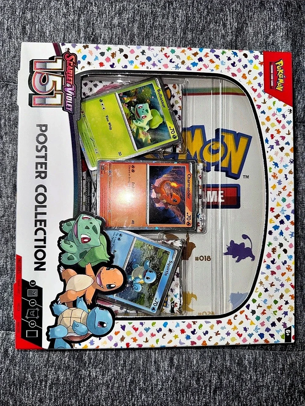 Pokémon 151 Poster Collection Sealed Trading Card Collection